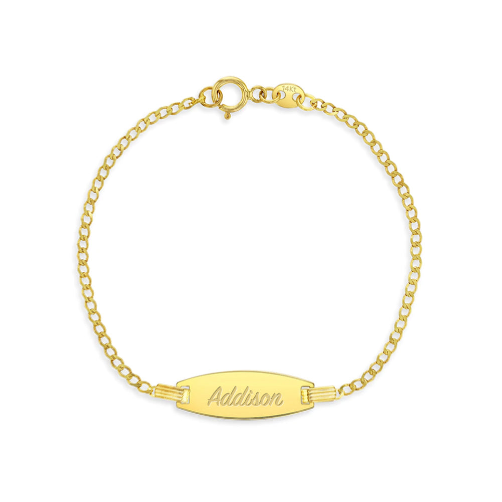 Caratlane Vroom Baby Nazaria 18 Kt Gold Bracelet Yellow Gold Online in  India, Buy at Best Price from Firstcry.com - 11348454